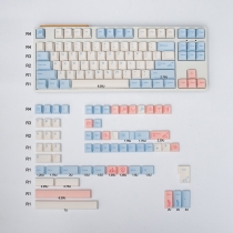Summer Romance 104+45 Full PBT Dye Sublimation Keycaps Set for Cherry MX Mechanical Gaming Keyboard 75/960 English / Japanese
